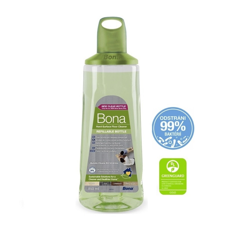 Náhradná náplň 0,85L na tvrdé podlahy pre Bona Premium Sprey mop