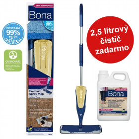 Bona Premium Spray Mop na olejované podlahy + čistič 2,5L ZADARMO