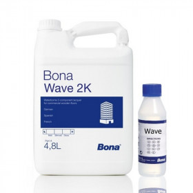 Bona Wave 2k vrchný 2-zložkový lak polomat - 5L